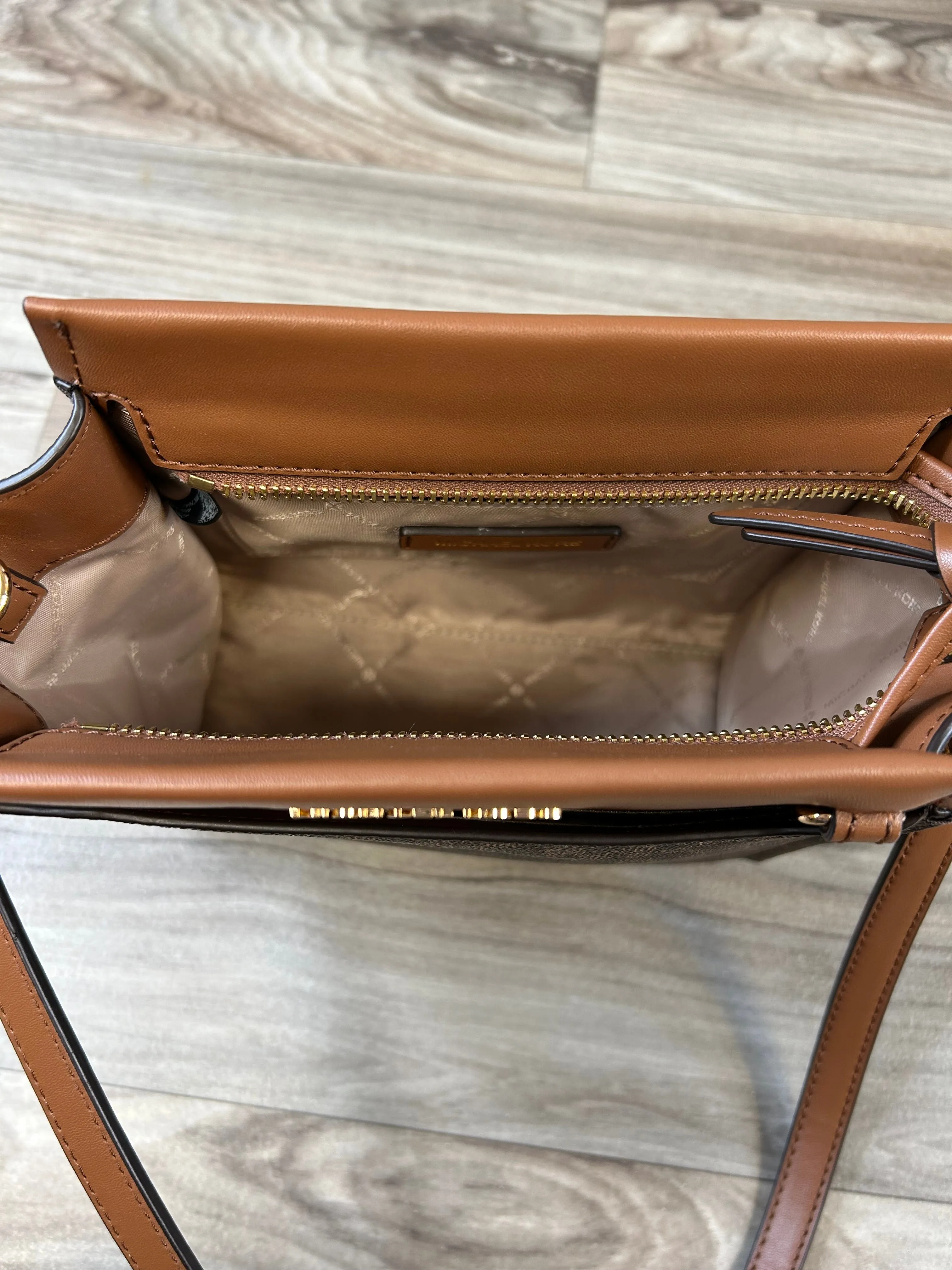 Crossbody Designer By Michael Kors, Size: Medium