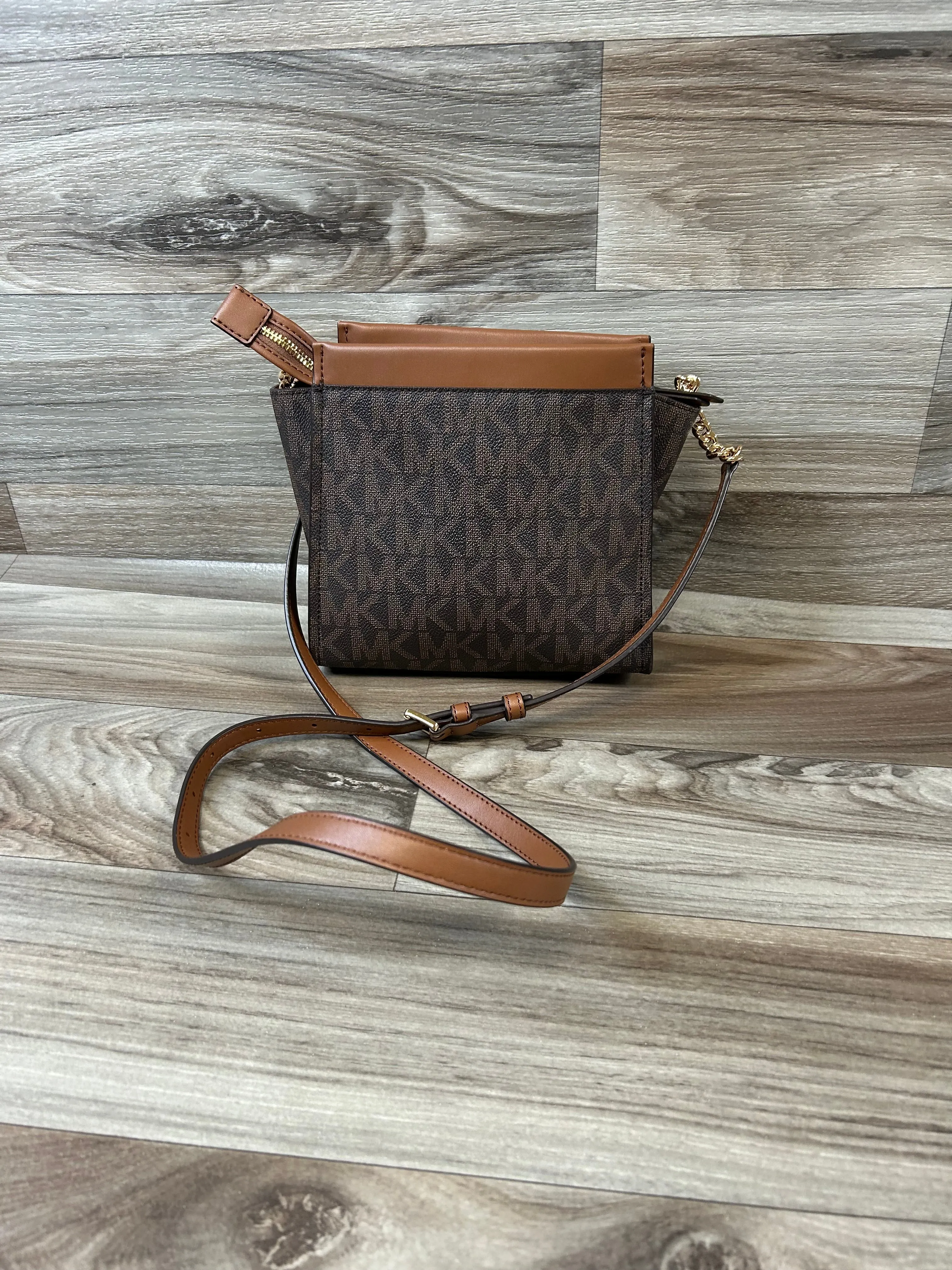 Crossbody Designer By Michael Kors, Size: Medium