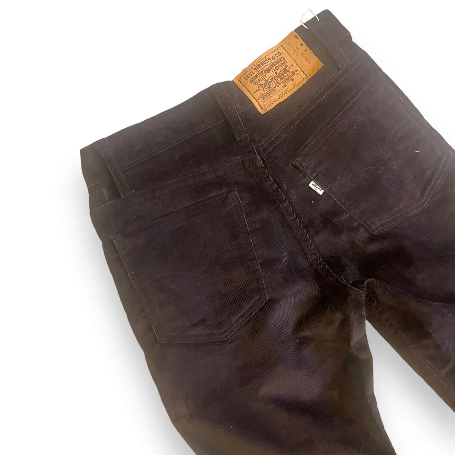 Deadstock Levi's - Bootcut Brown Corduroy - 28"