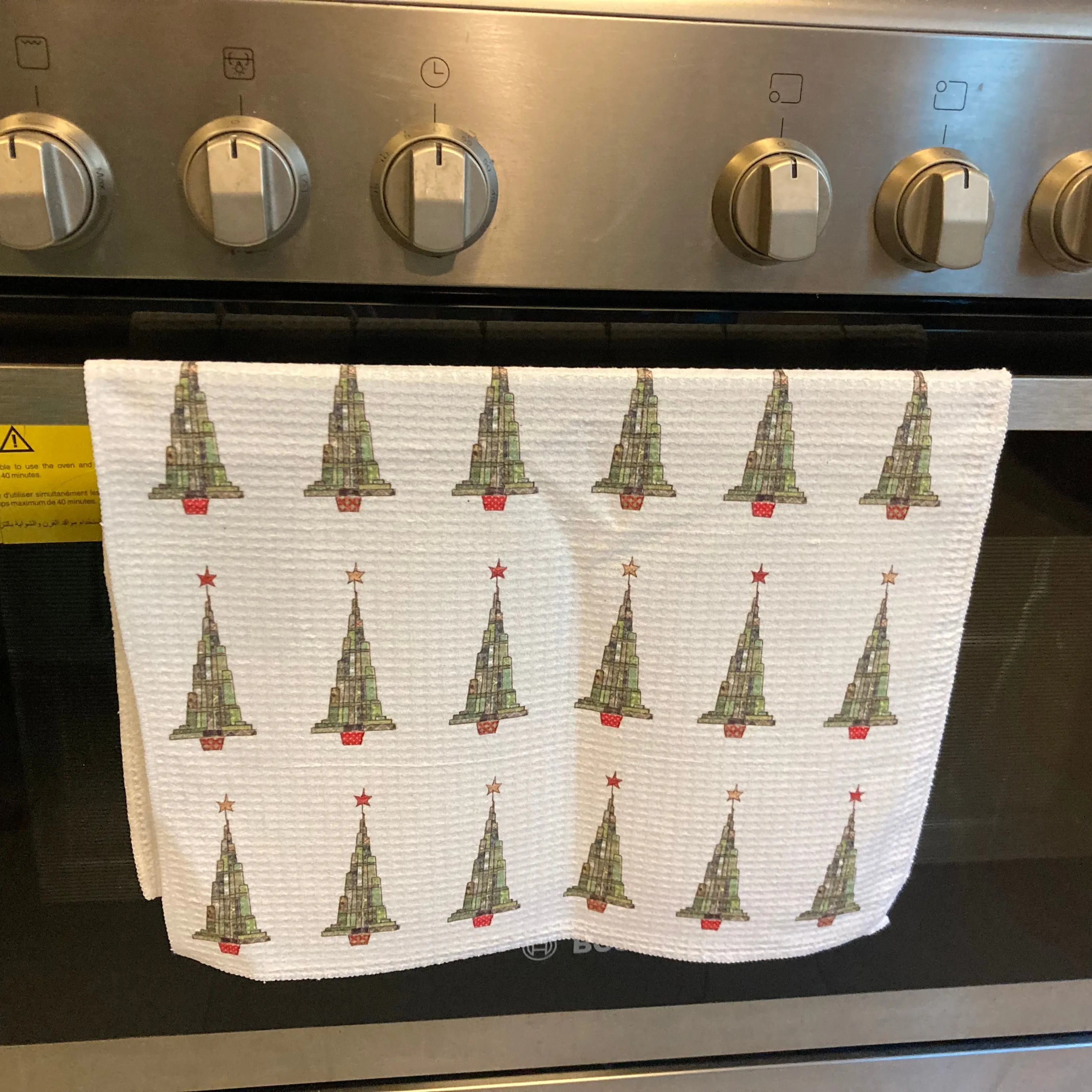 Dubai Icon Tree Tea Towel