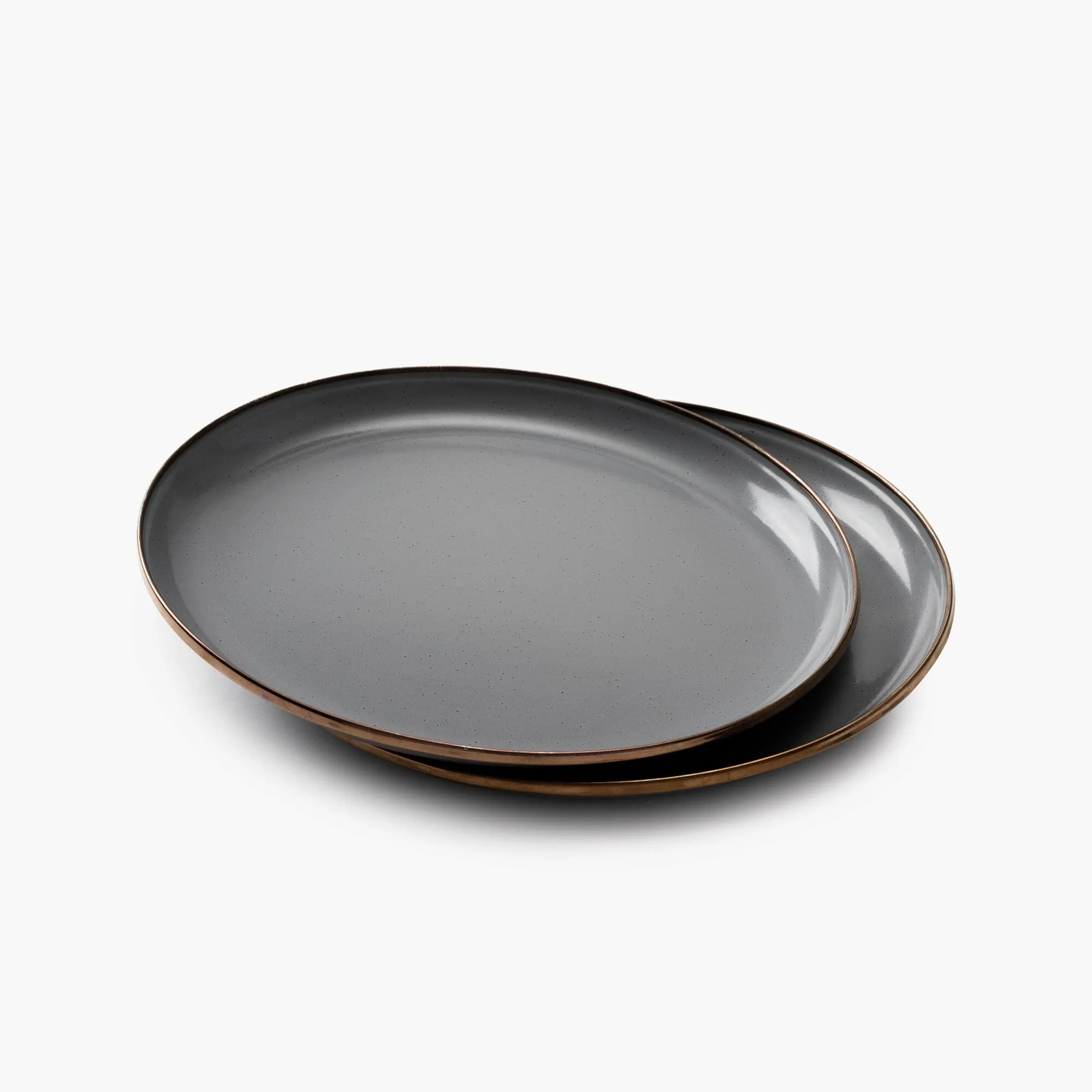 Enamelware Dining Collection - Slate Gray