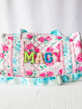 Everyday Duffle - Raspberry Roses