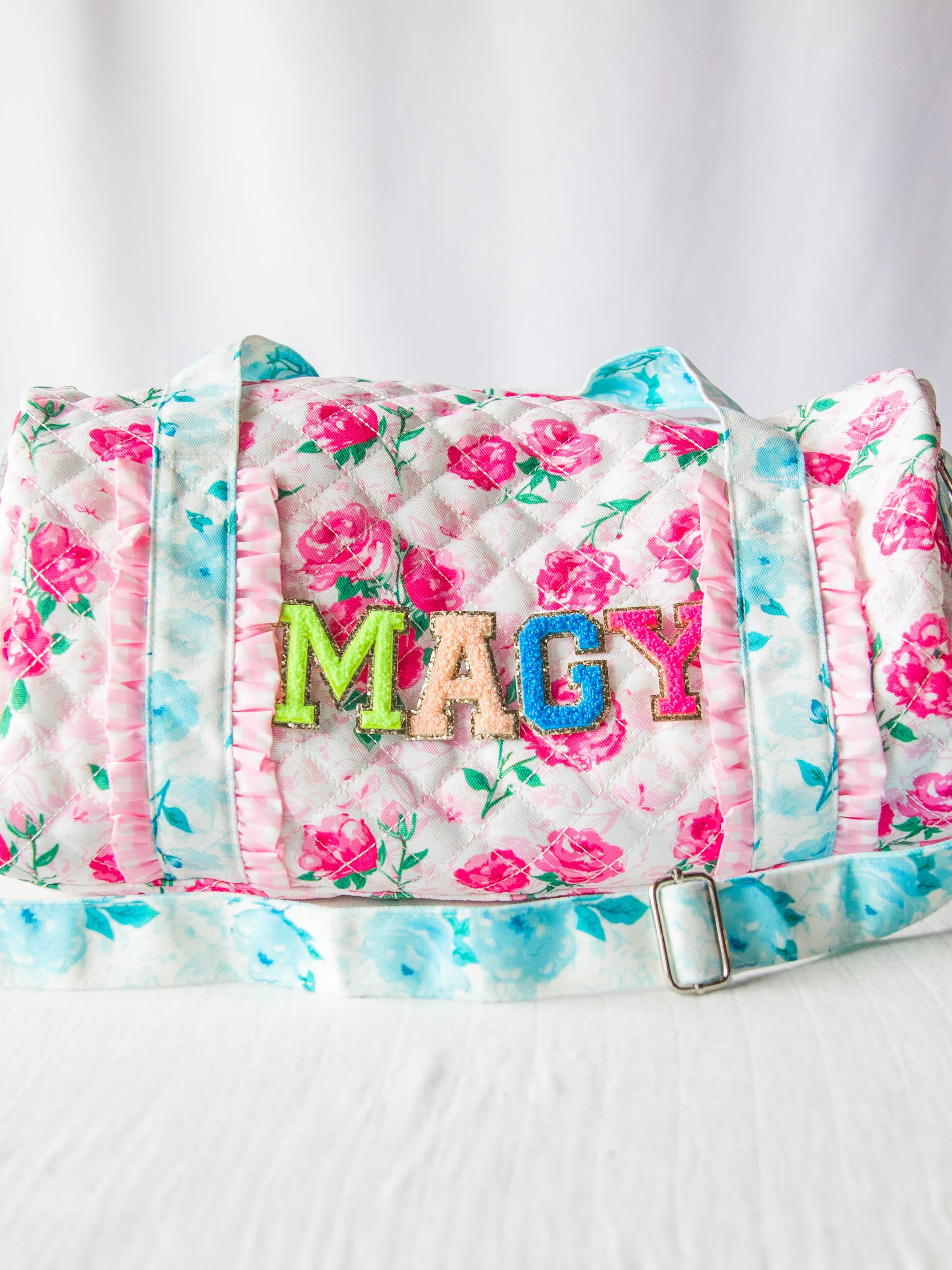 Everyday Duffle - Raspberry Roses