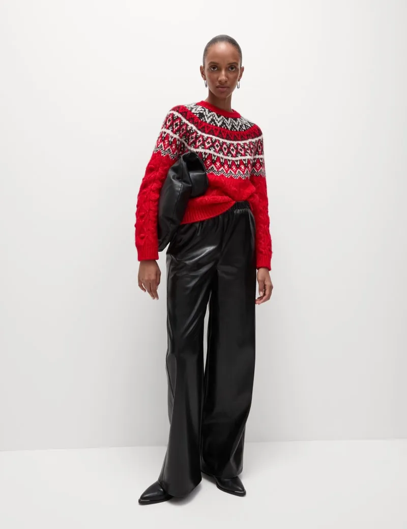 Fairisle Crew Neck Jumper