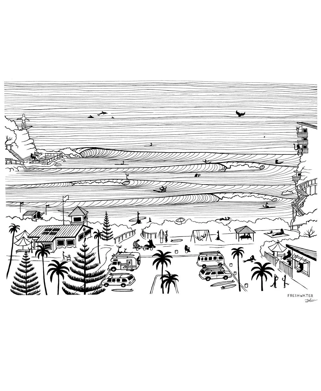 Freshwater - Print/ Framed Print