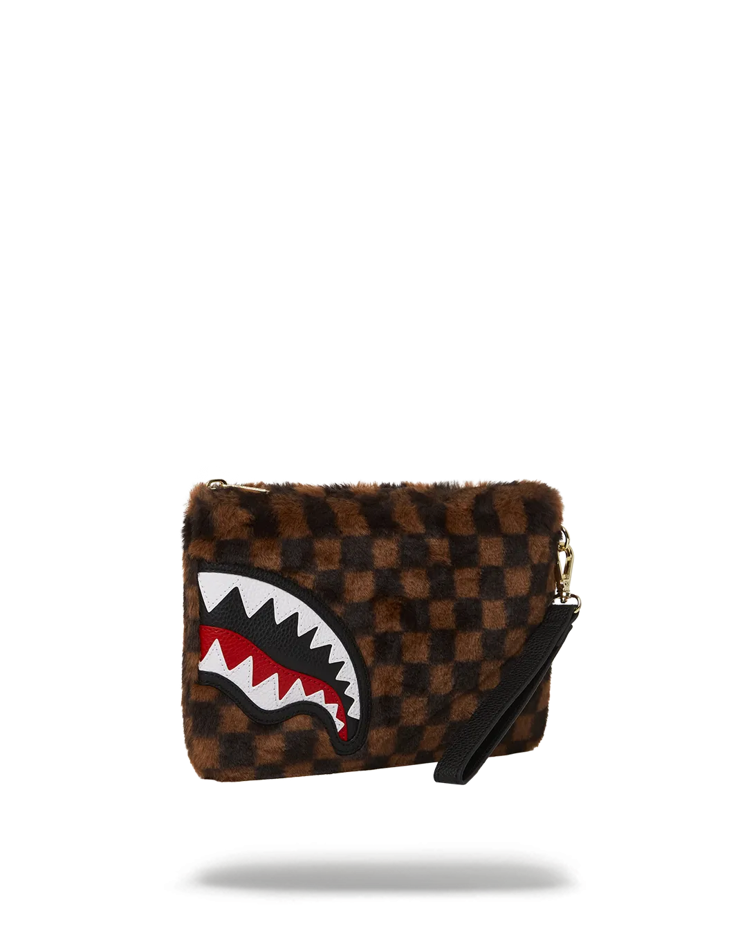 FURRR SHARKS IN PARIS CROSSOVER CLUTCH