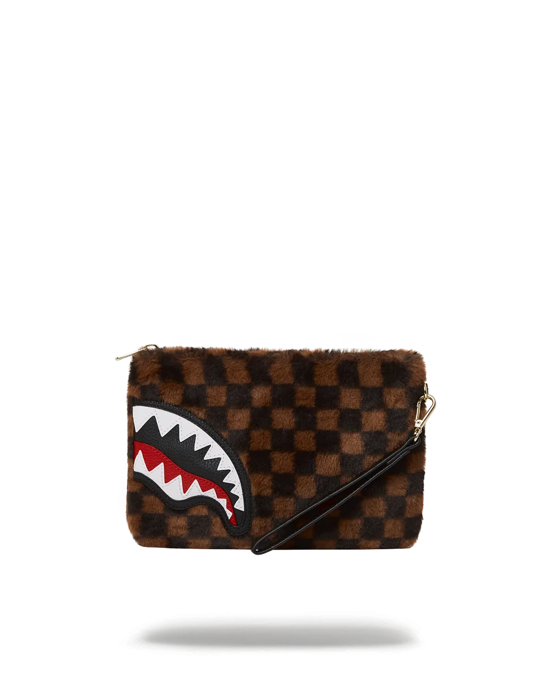 FURRR SHARKS IN PARIS CROSSOVER CLUTCH