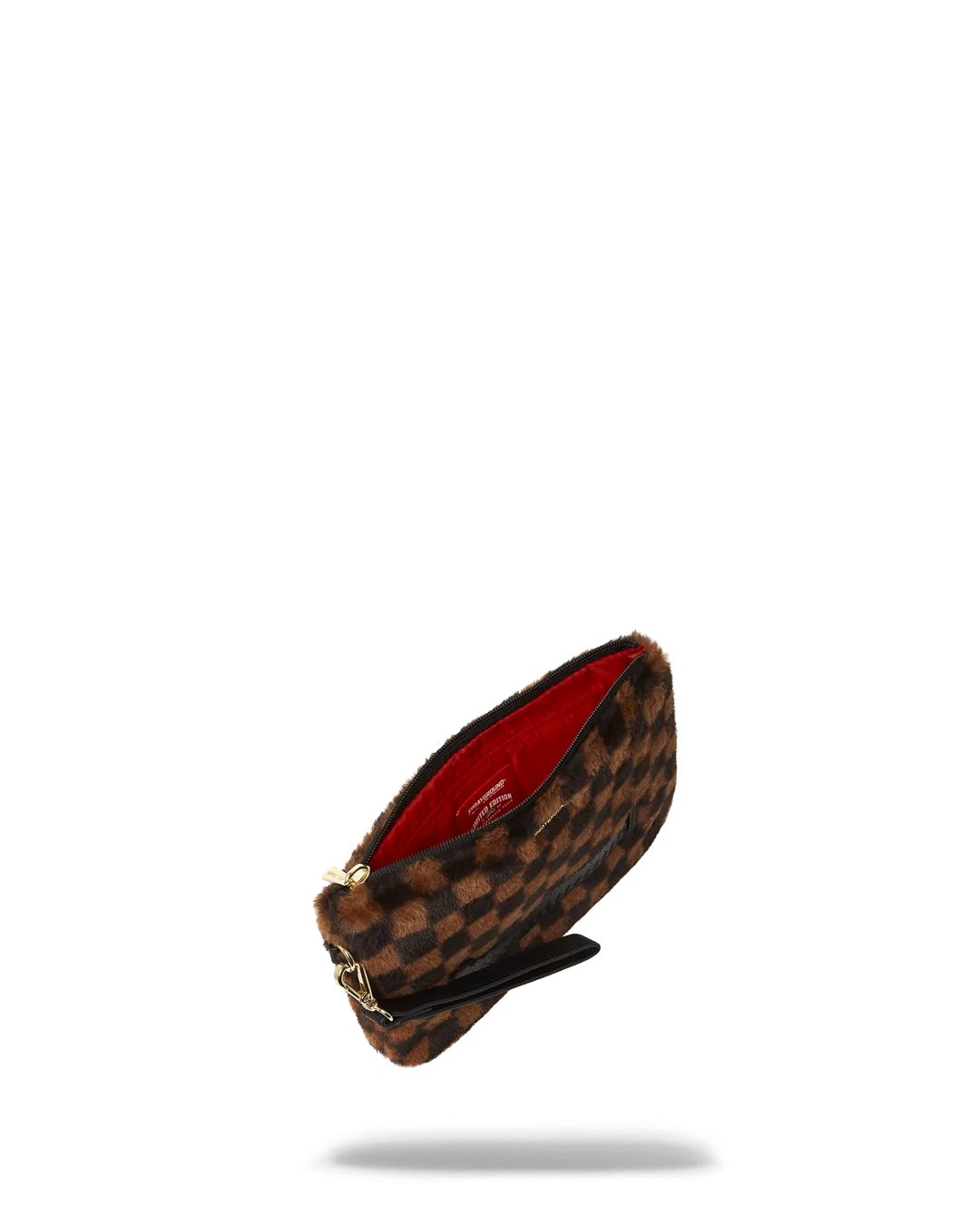 FURRR SHARKS IN PARIS CROSSOVER CLUTCH