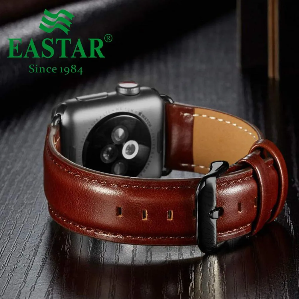 Genuine Leather Watch Band For Apple Watch