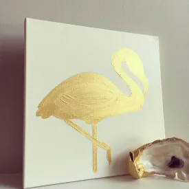 Gold Flamingo