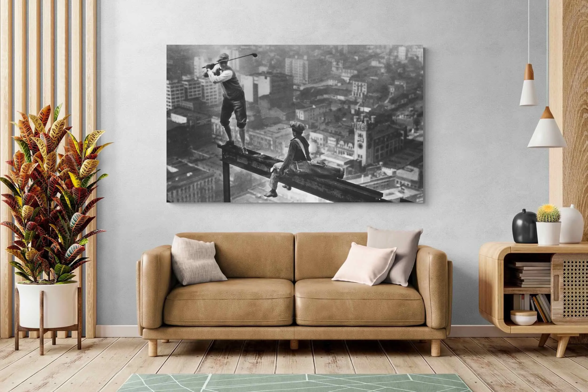 Golf Atop a Skyscraper
