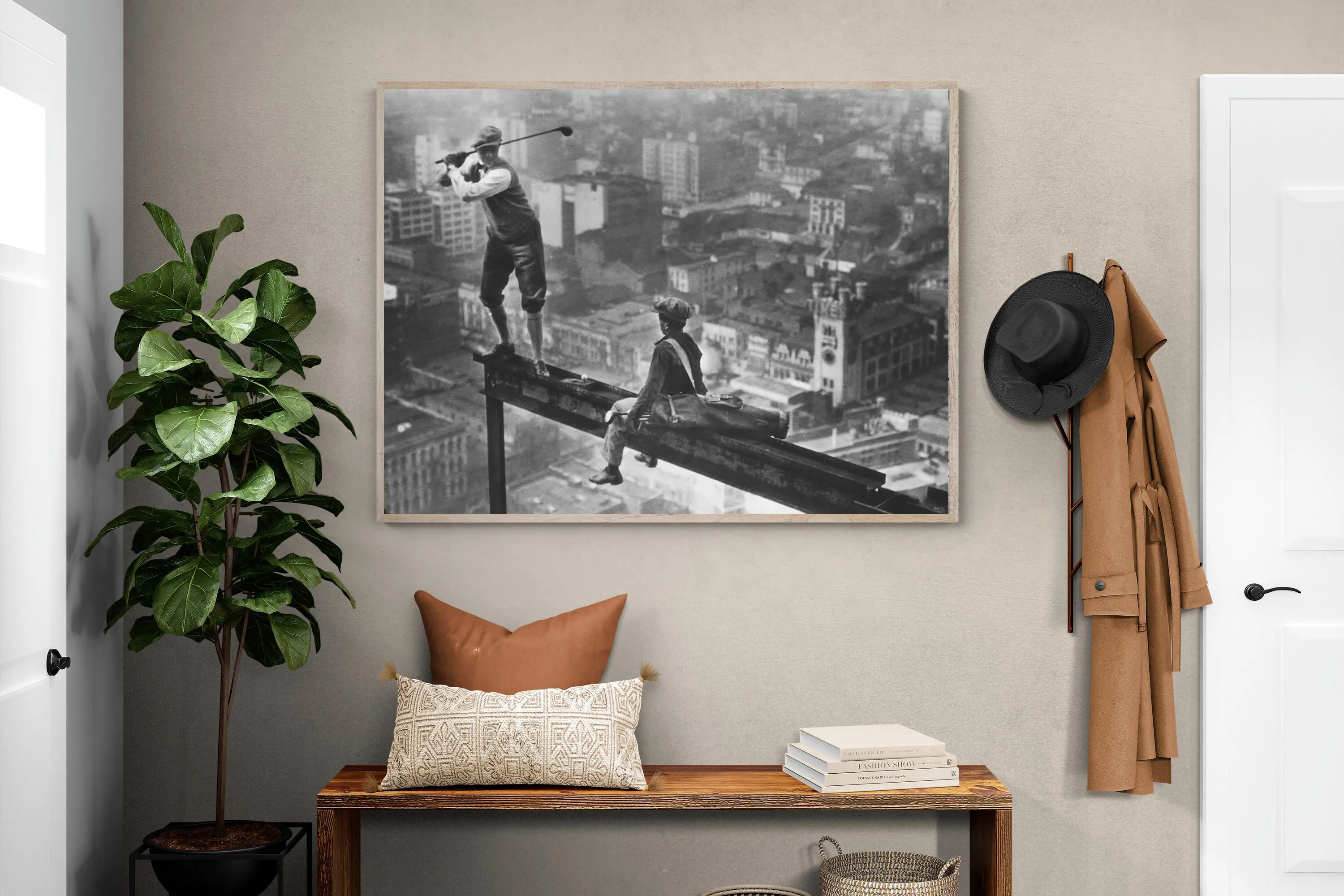 Golf Atop a Skyscraper