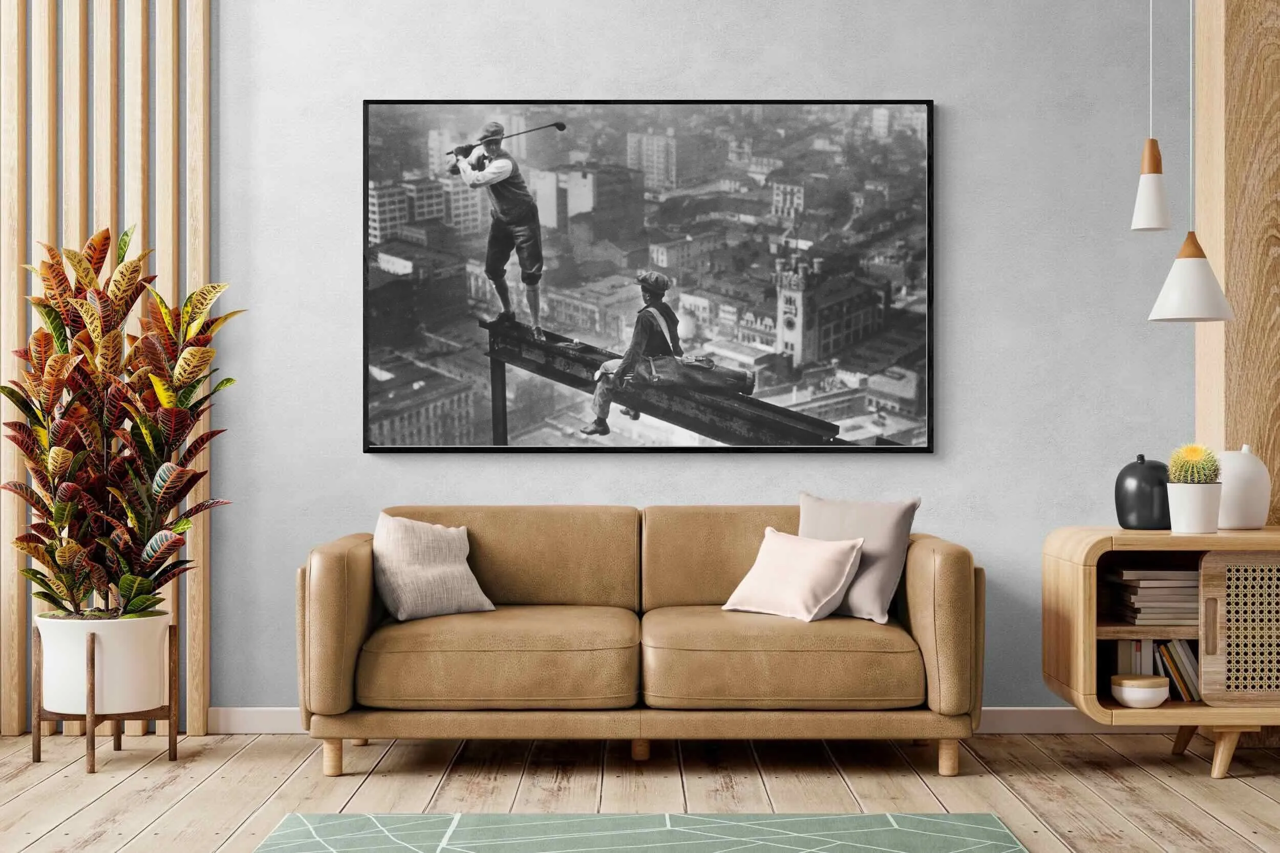 Golf Atop a Skyscraper