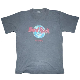 Hard Rock Café Beijing Printed Big Logo T-Shirt Grey (L)