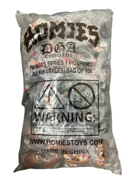 HOMIES™ PAYASAS - Bulk Bag of 100 (2" FIGURES)