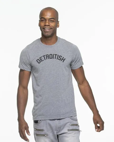 Ink Detroit Detroitish Tri Blend T-Shirt - Heather Grey