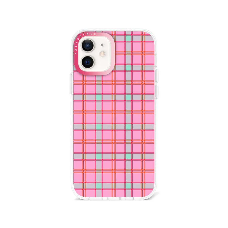 iPhone 12 Minty Rosette Phone Case