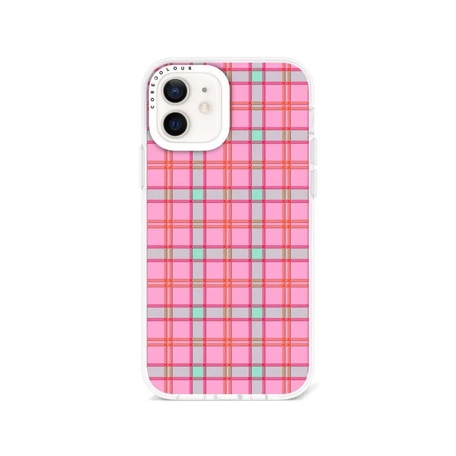 iPhone 12 Minty Rosette Phone Case