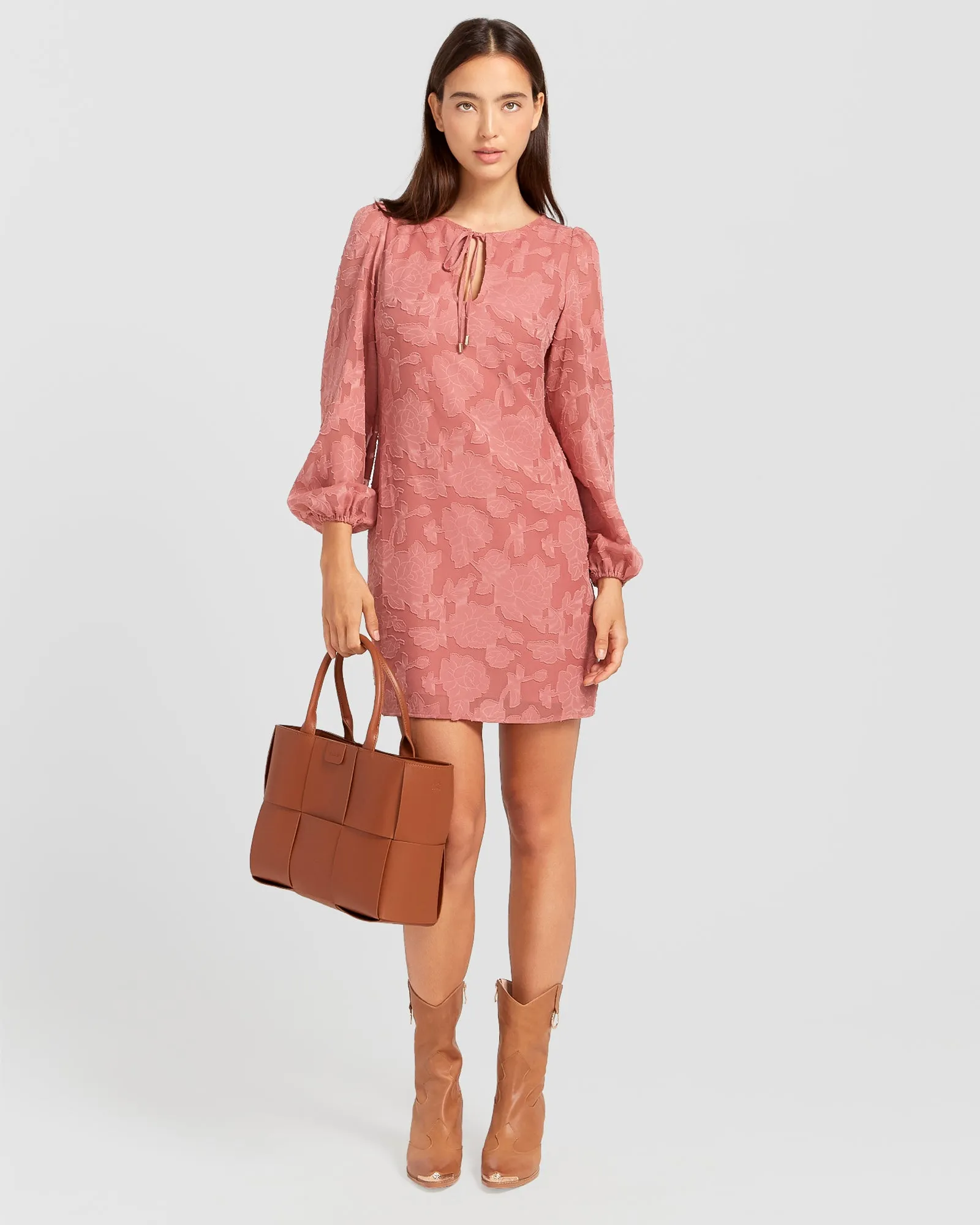 Kiss the Stars Dress - Dusty Rose