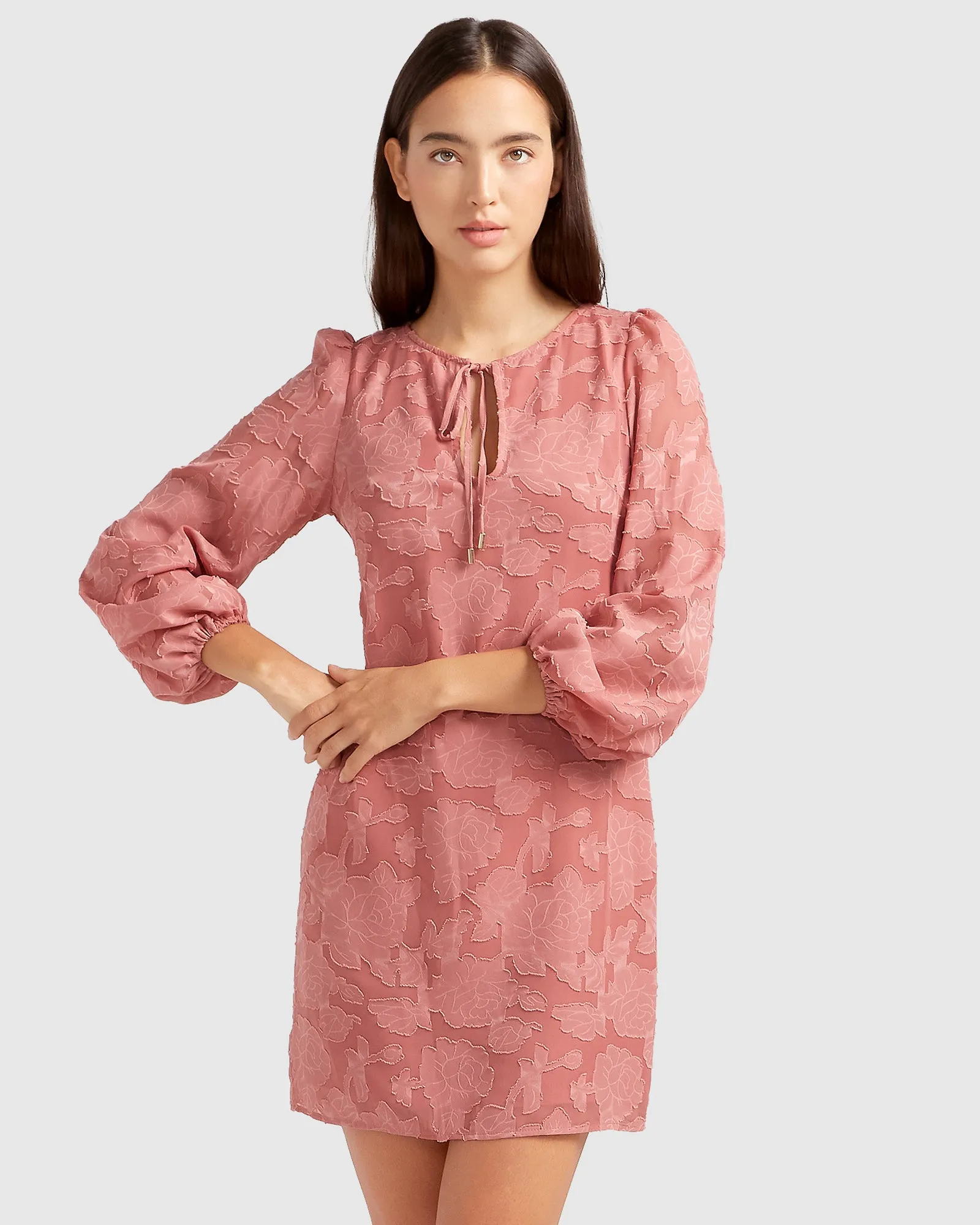 Kiss the Stars Dress - Dusty Rose