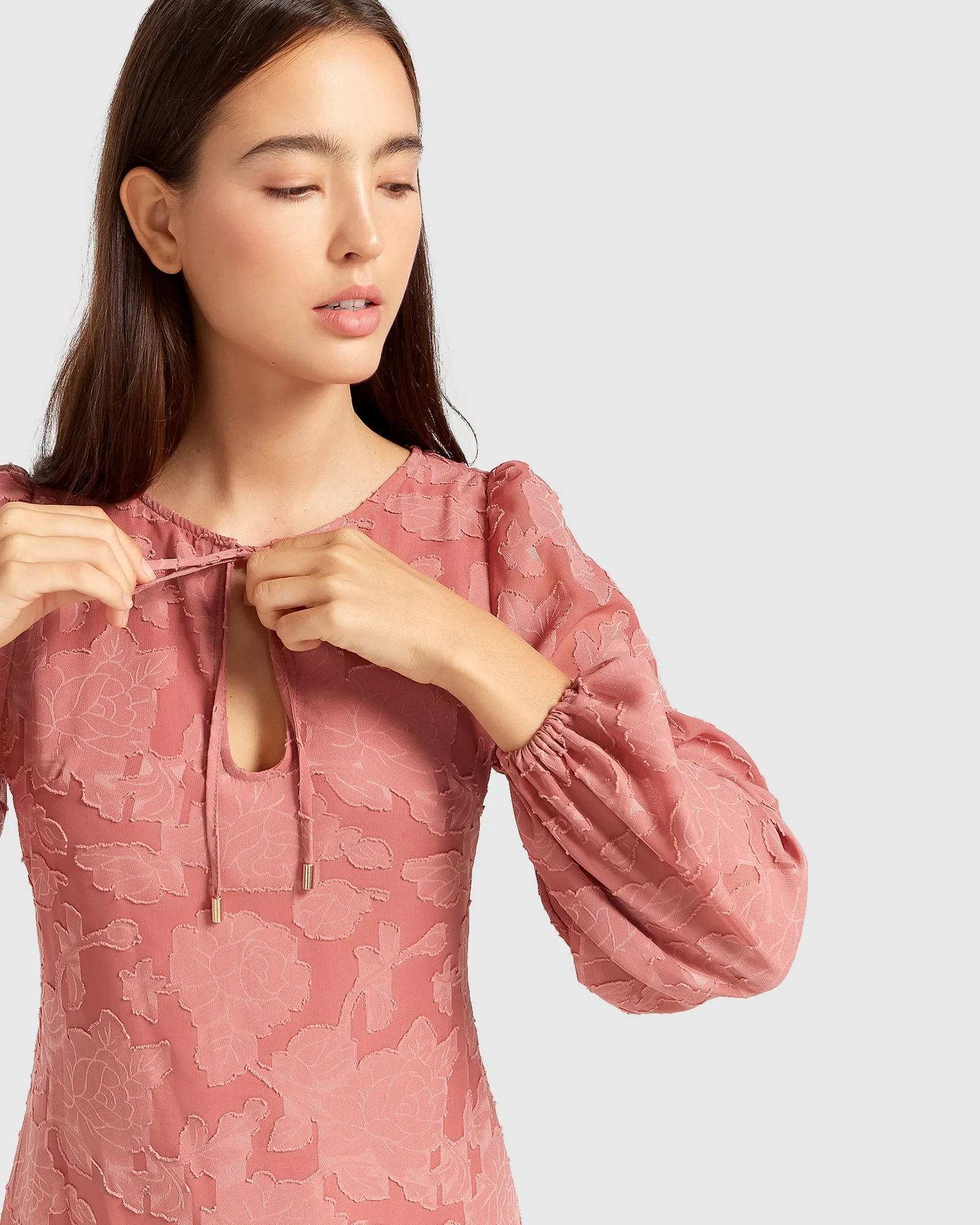 Kiss the Stars Dress - Dusty Rose