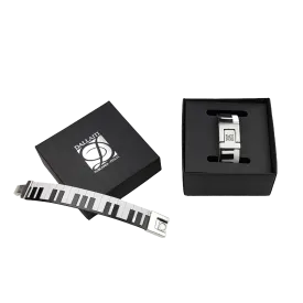 Leather Keyboard Bracelet