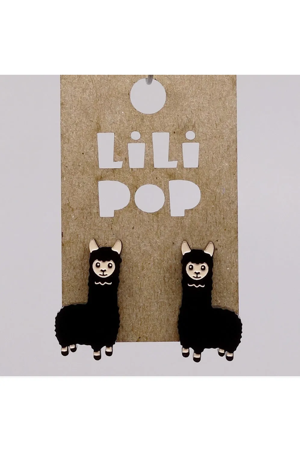 Lili0805 Alpaca Stud Earrings