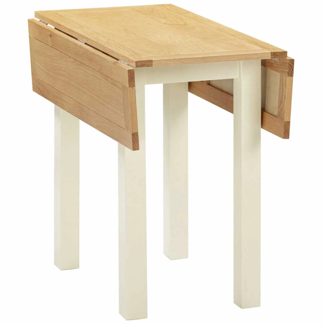 Manor Collection Dorset Painted Square Drop-Leaf Table
