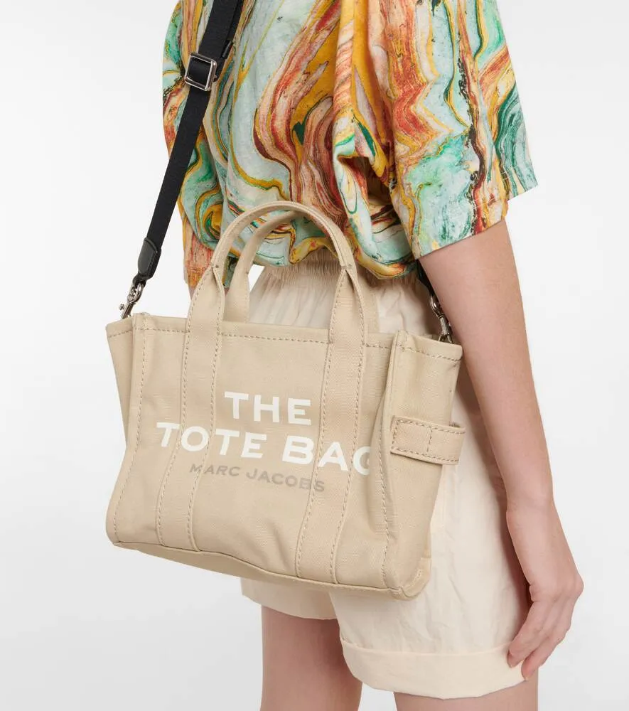 Marc Jacobs Small Canvas Tote Bag, Beige