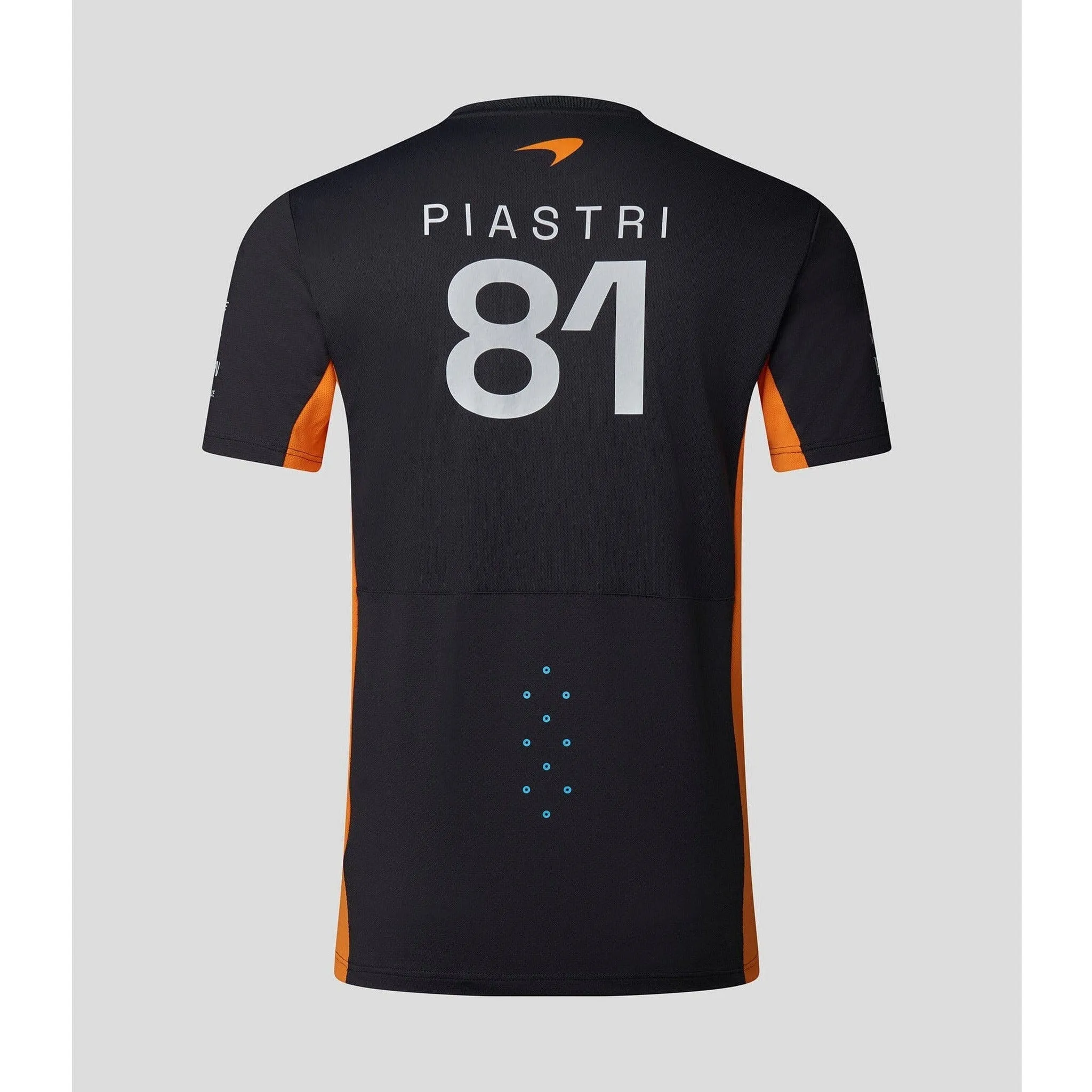 McLaren F1 Men's 2023 Oscar Piastri Team Replica Set Up T-Shirt - Papaya/Phantom