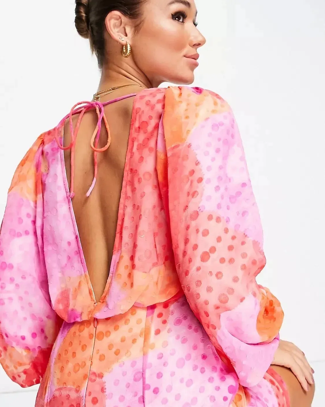 MINI PRINTED DRESS