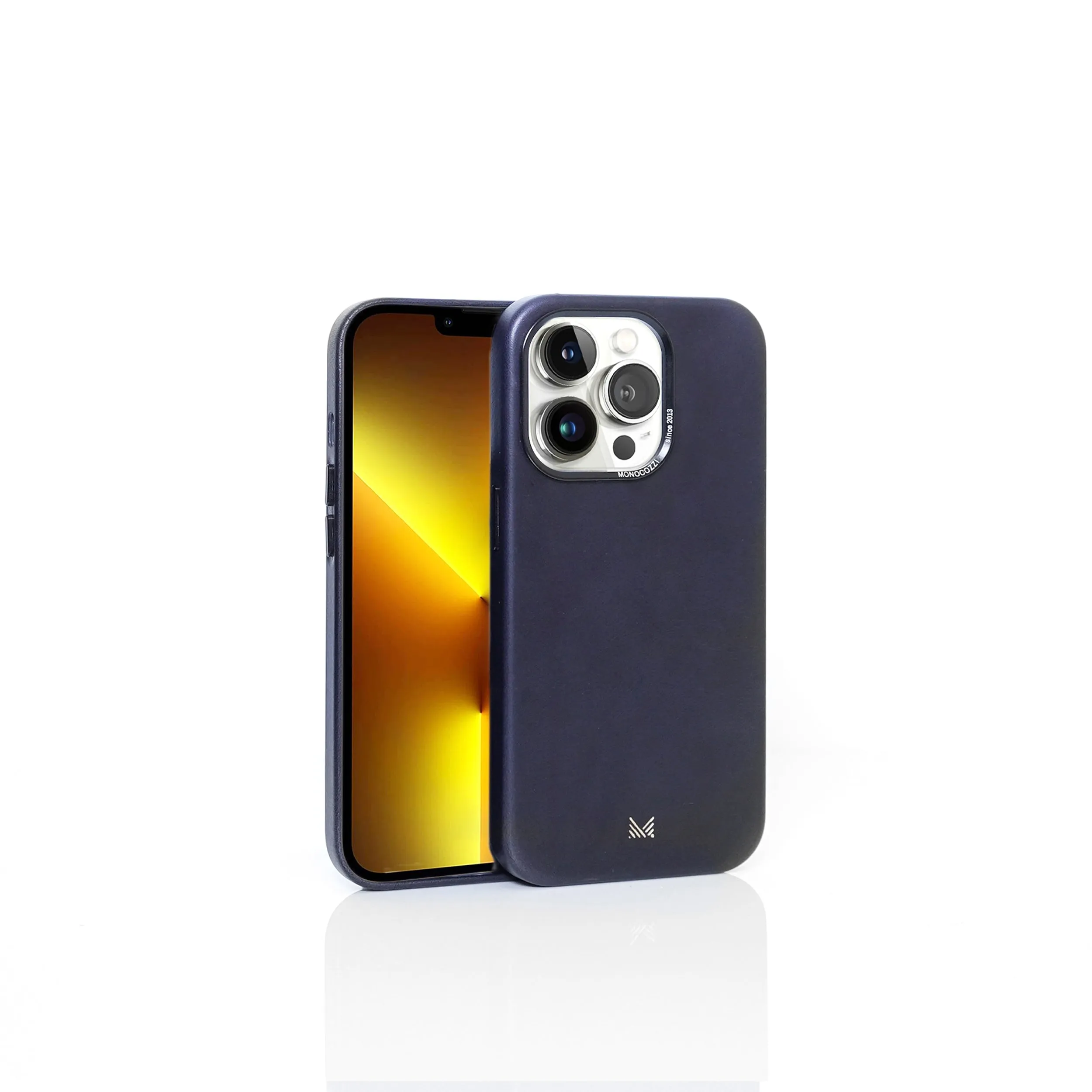 Monocozzi EXQUISITE | Magsafe Compatible SnapOn Genuine Leather Protective Case for iPhone 14 Pro/ProMax
