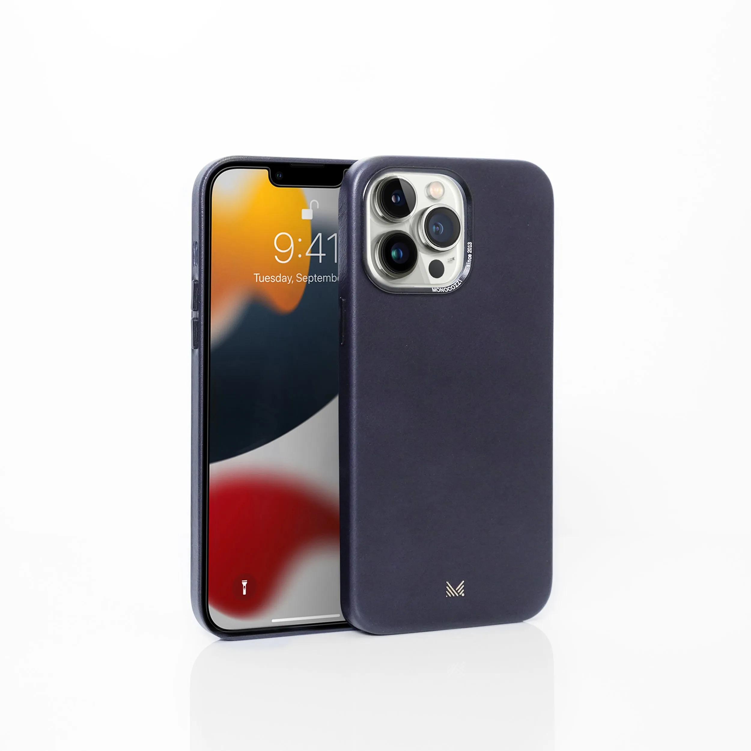 Monocozzi EXQUISITE | Magsafe Compatible SnapOn Genuine Leather Protective Case for iPhone 14 Pro/ProMax