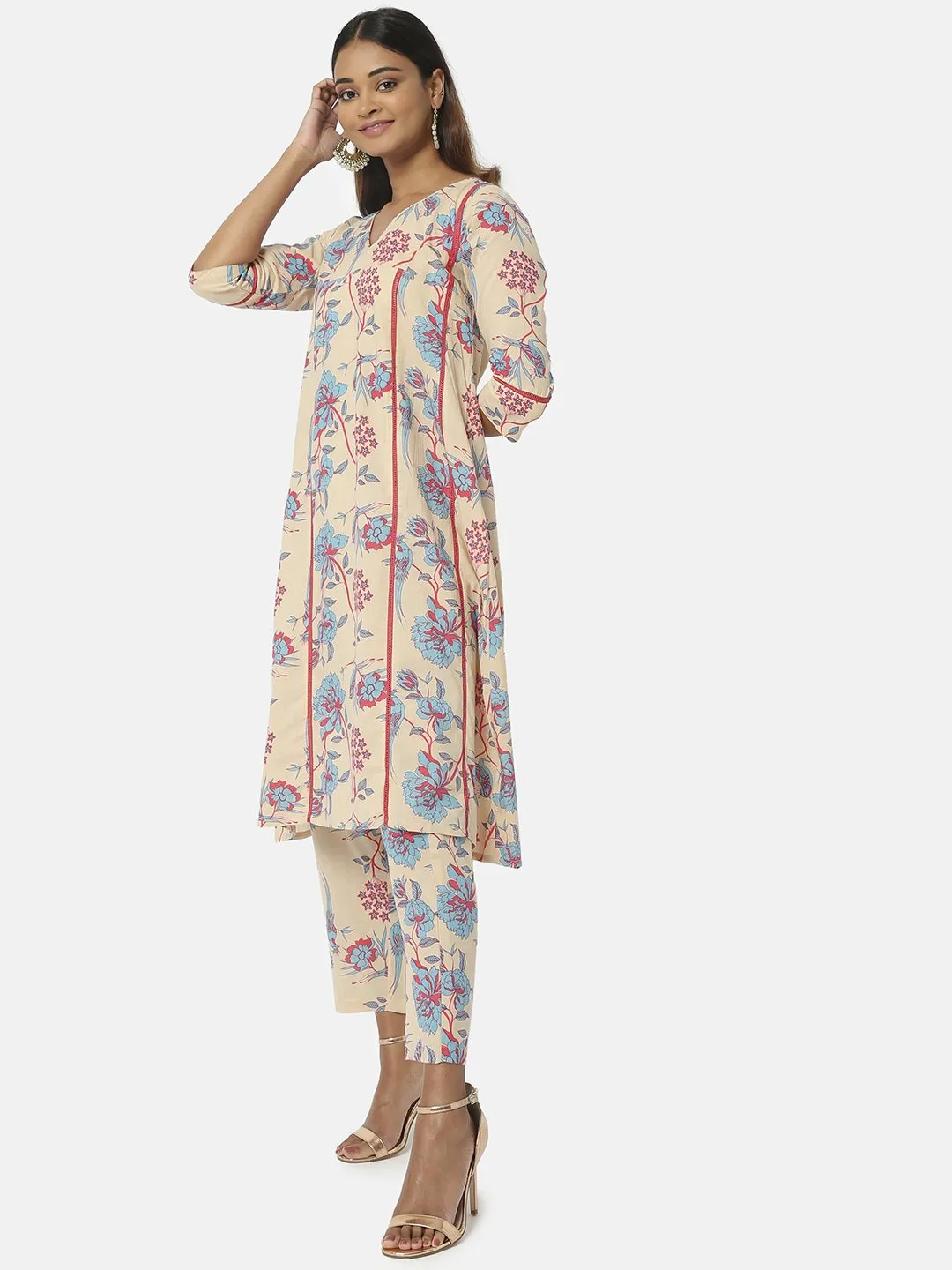 Papiha Printed Kurta Set