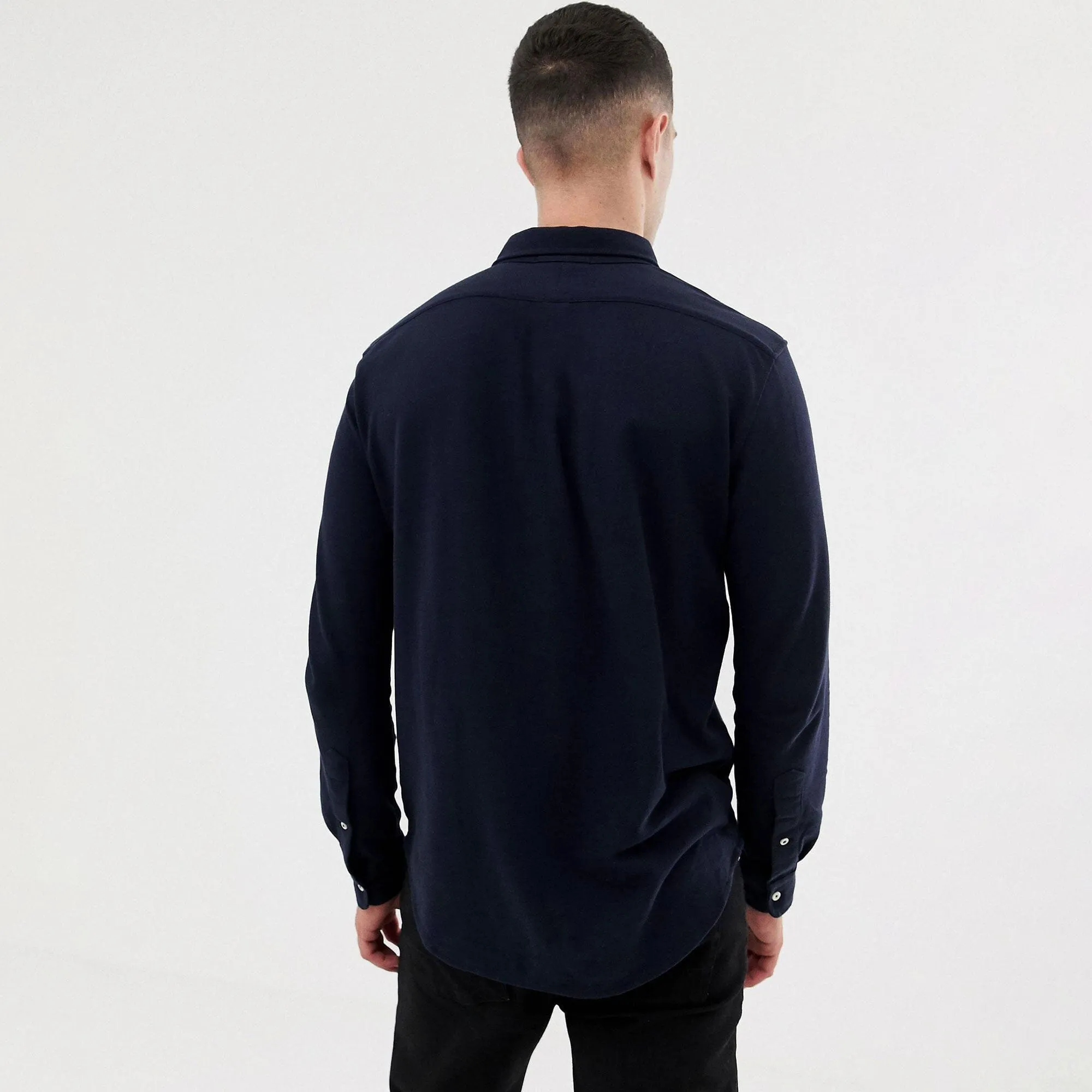 Polo Republica Men's Essentials Knitted Casual Shirt