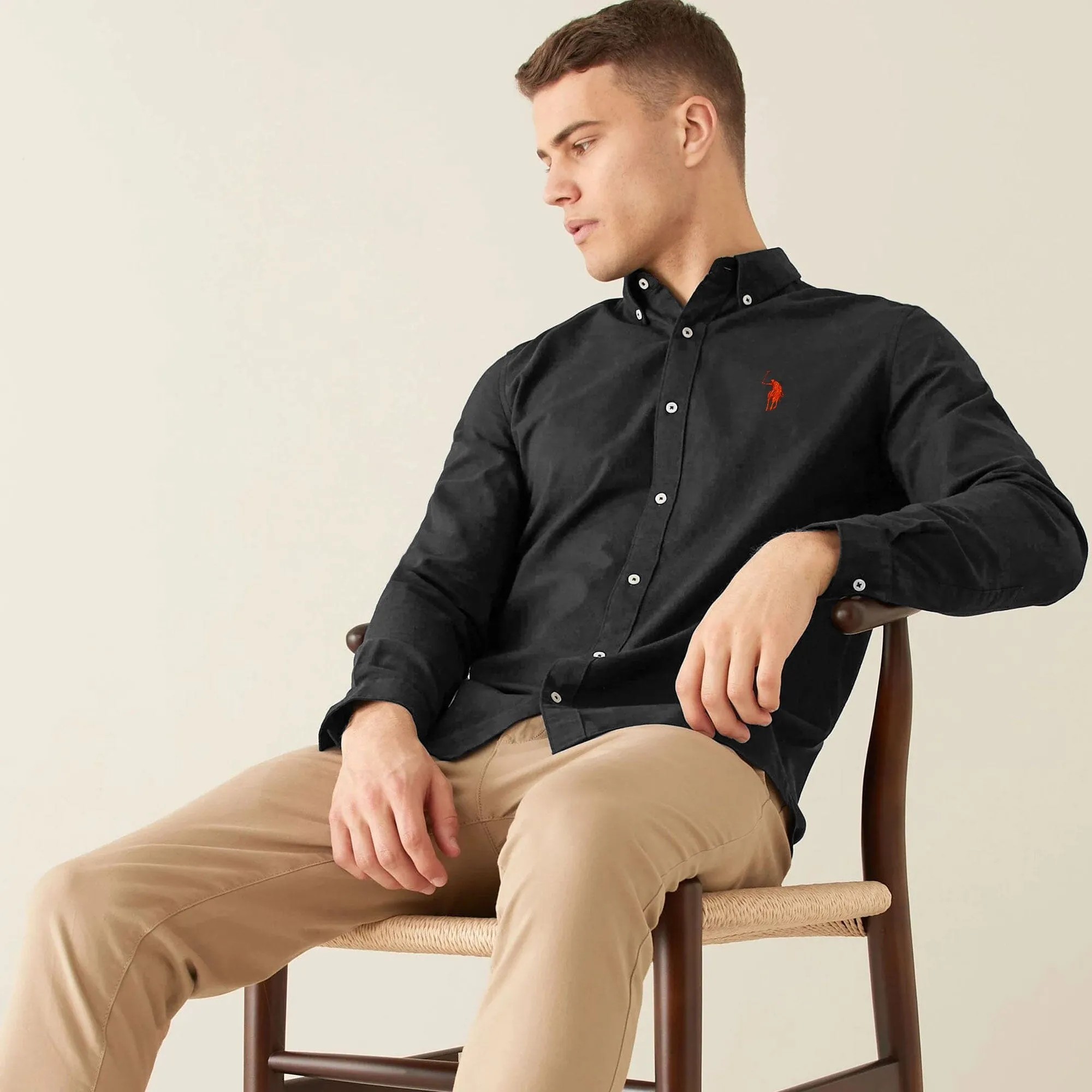 Polo Republica Men's Essentials Knitted Casual Shirt