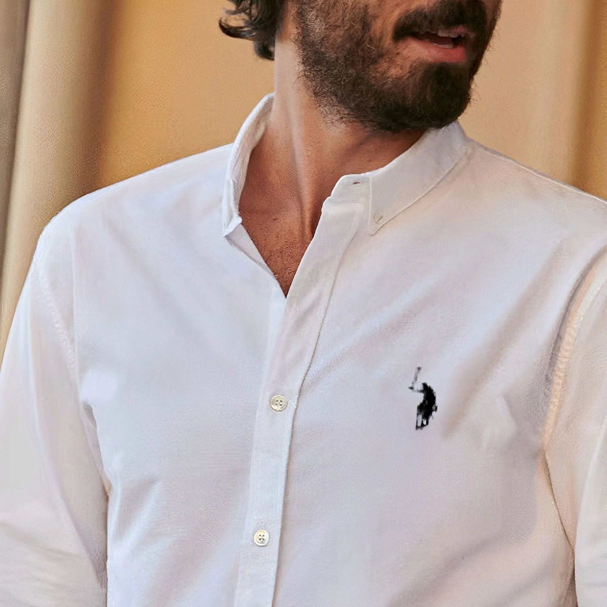 Polo Republica Men's Essentials Knitted Casual Shirt