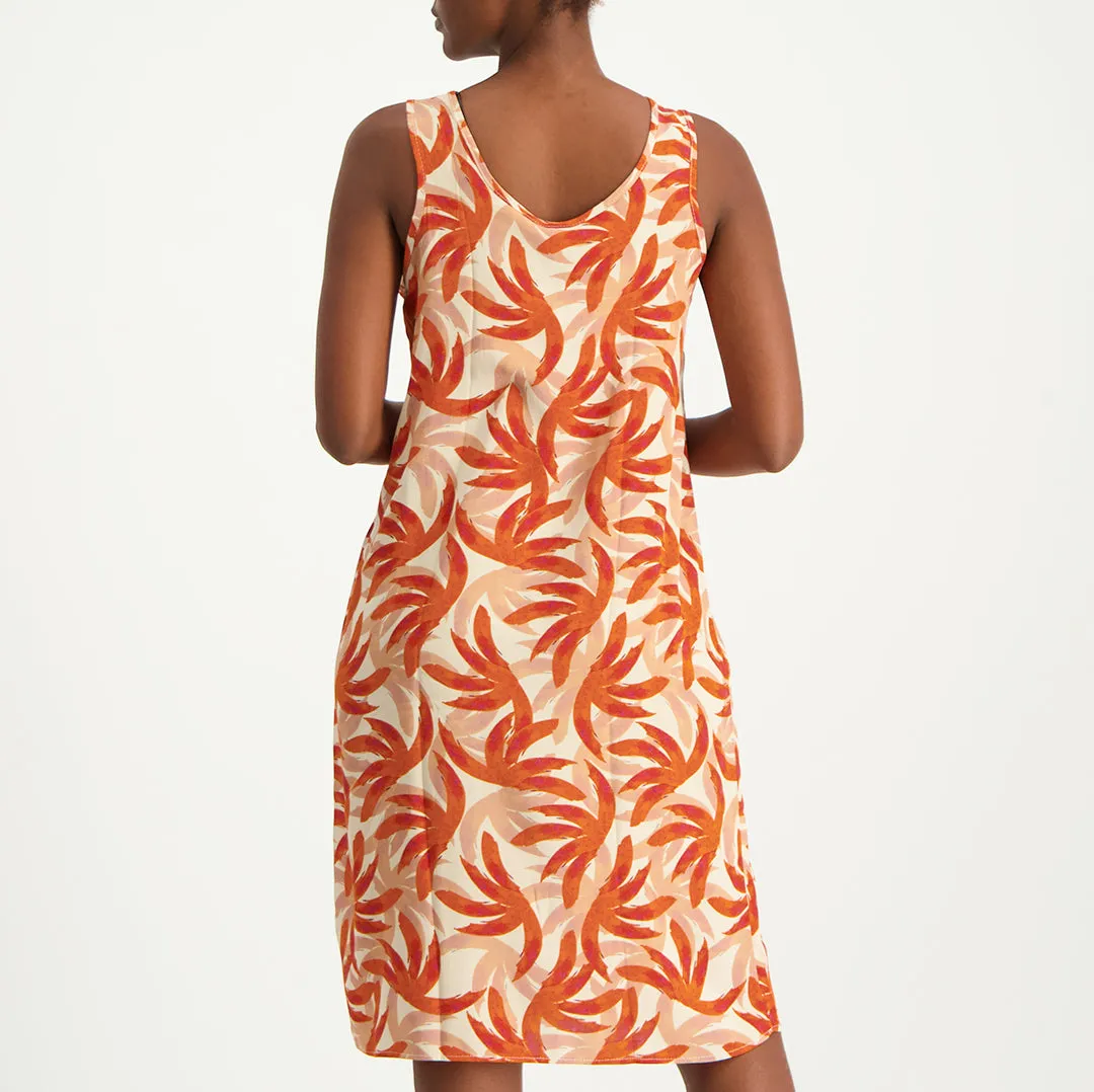 Printed Sleeveless Dress