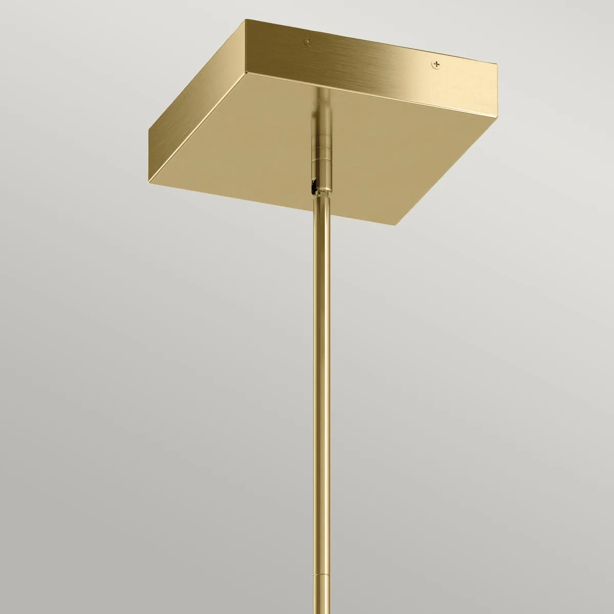Quintiesse Ciri LED Pendant, White and Champagne Gold