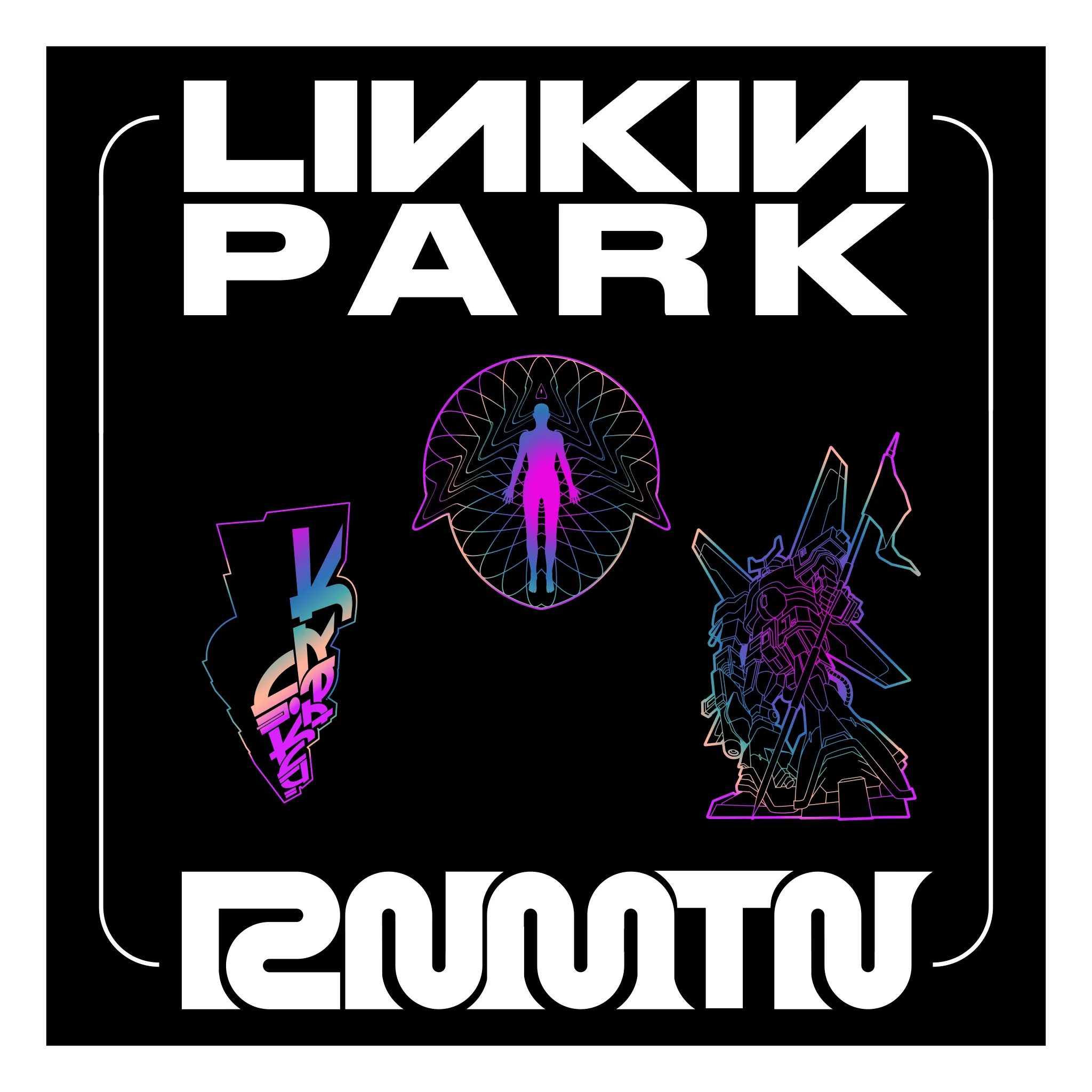 Reanimation Rainbow Plated 3pc Pin Set