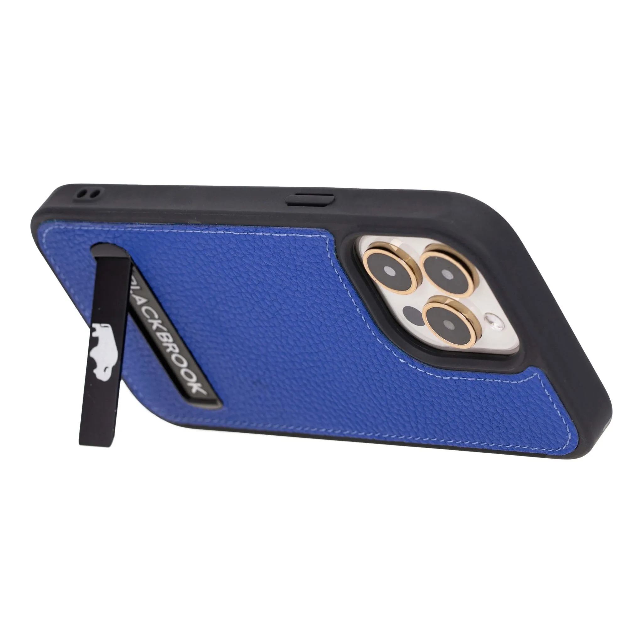 Reed iPhone 15 Pro Max Snap-On with Stand Case, Blue