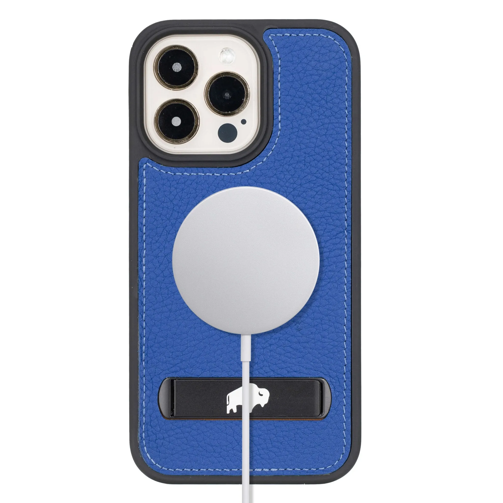 Reed iPhone 15 Pro Max Snap-On with Stand Case, Blue