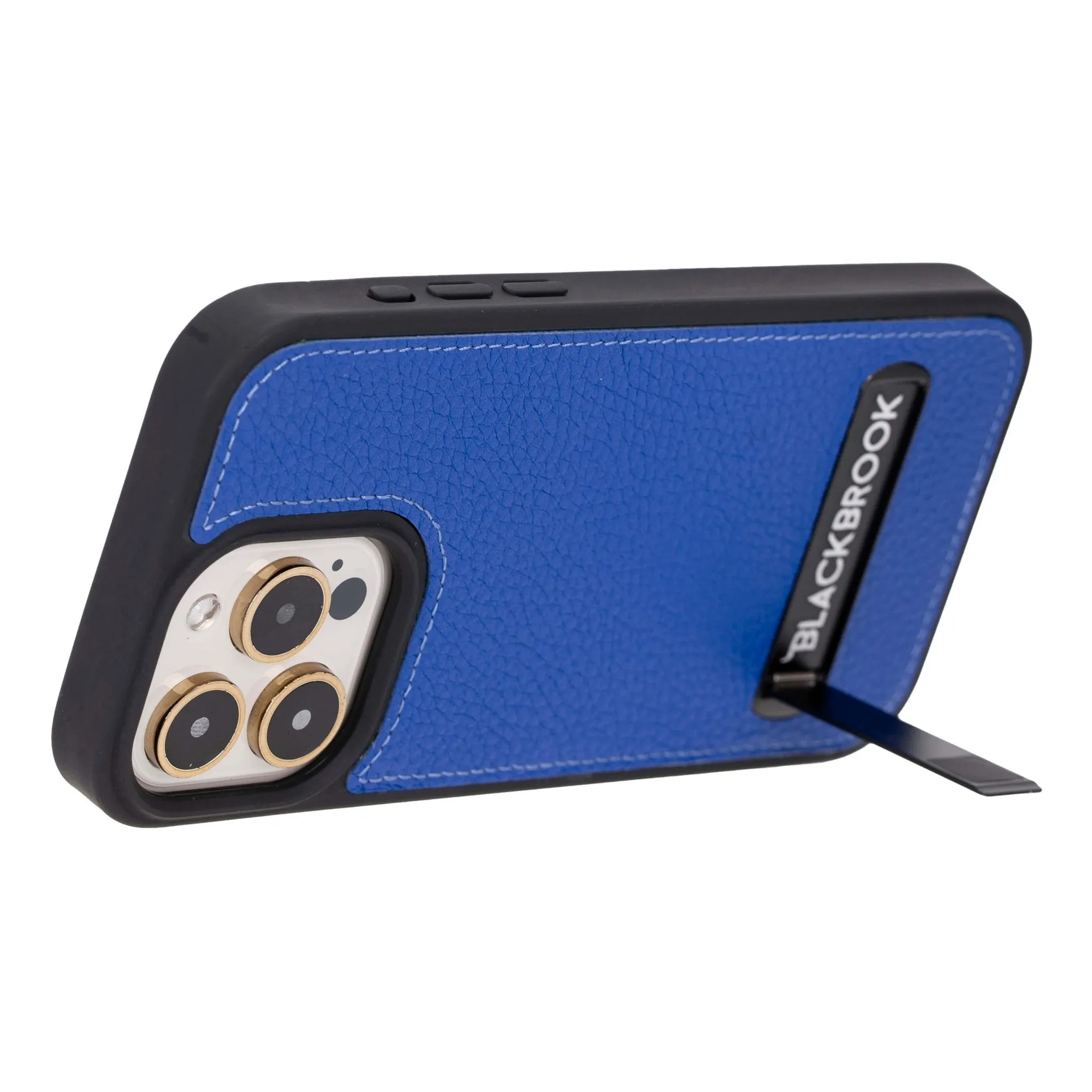 Reed iPhone 15 Pro Max Snap-On with Stand Case, Blue