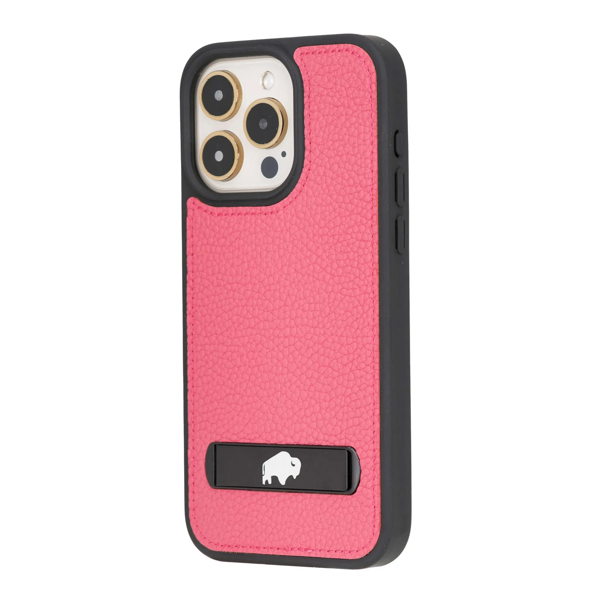 Reed iPhone 15 Pro Max Snap-On with Stand Case, Fuchsia