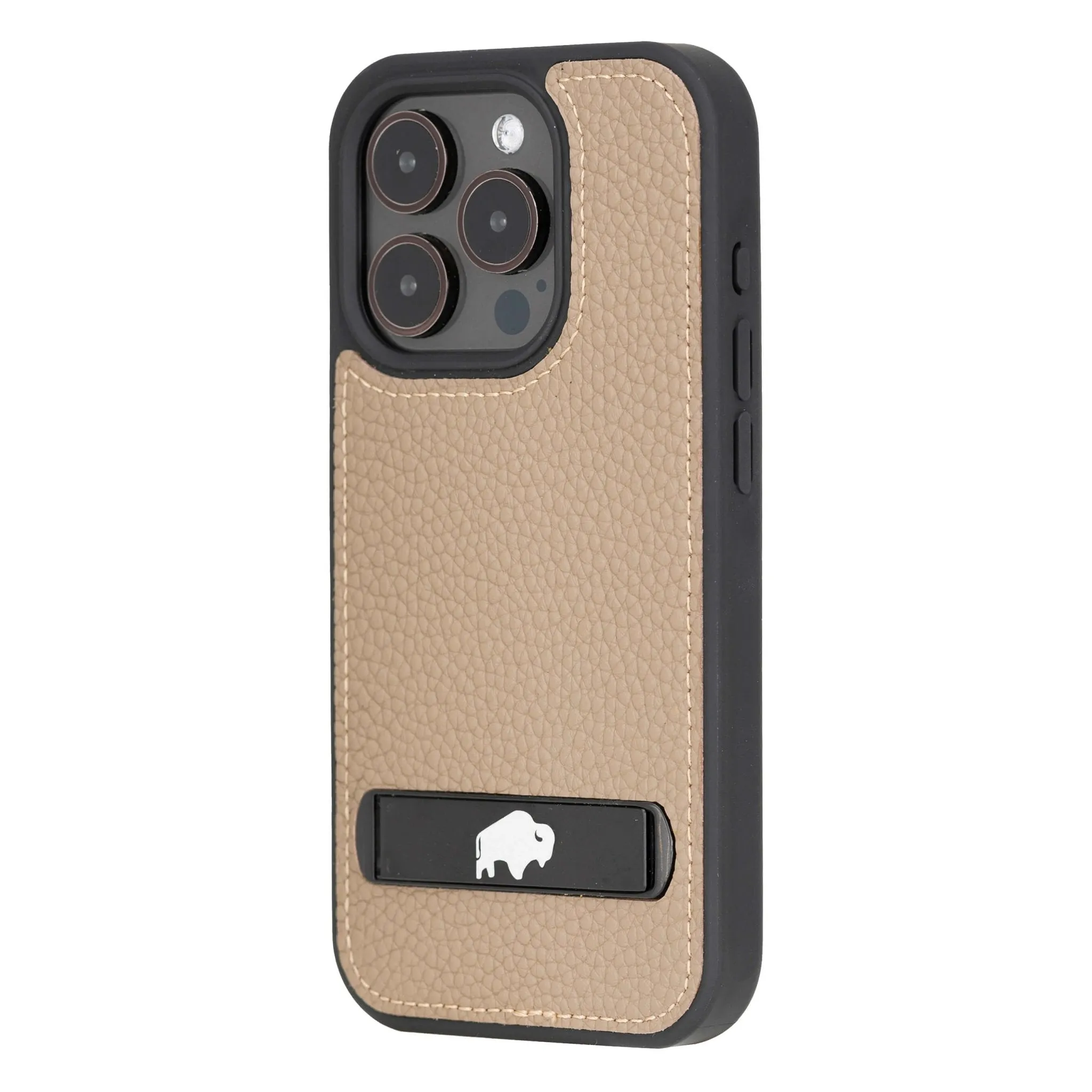 Reed iPhone 15 PRO Snap-On with Stand Case, Grey