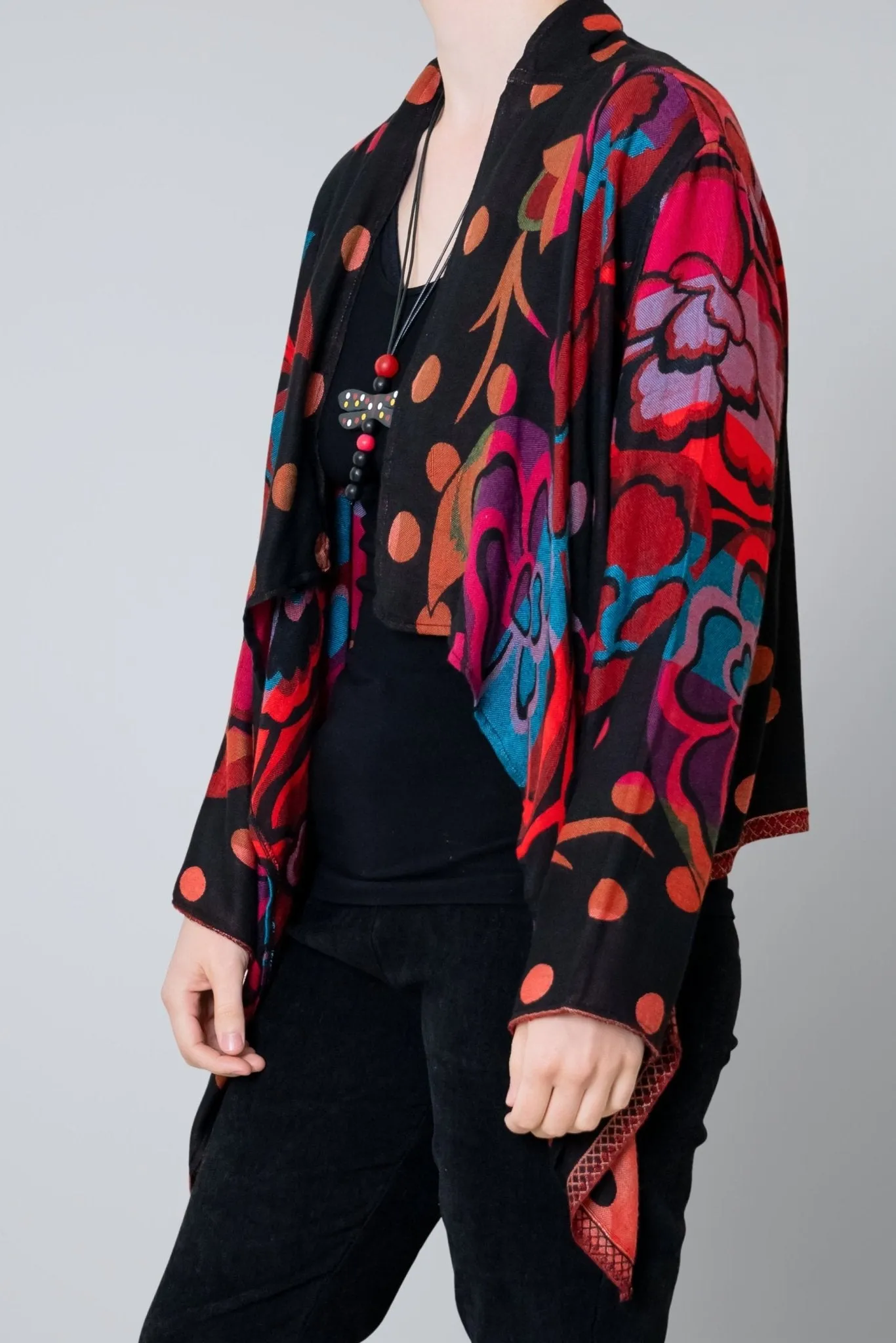 Short Printed Jacket - Simi