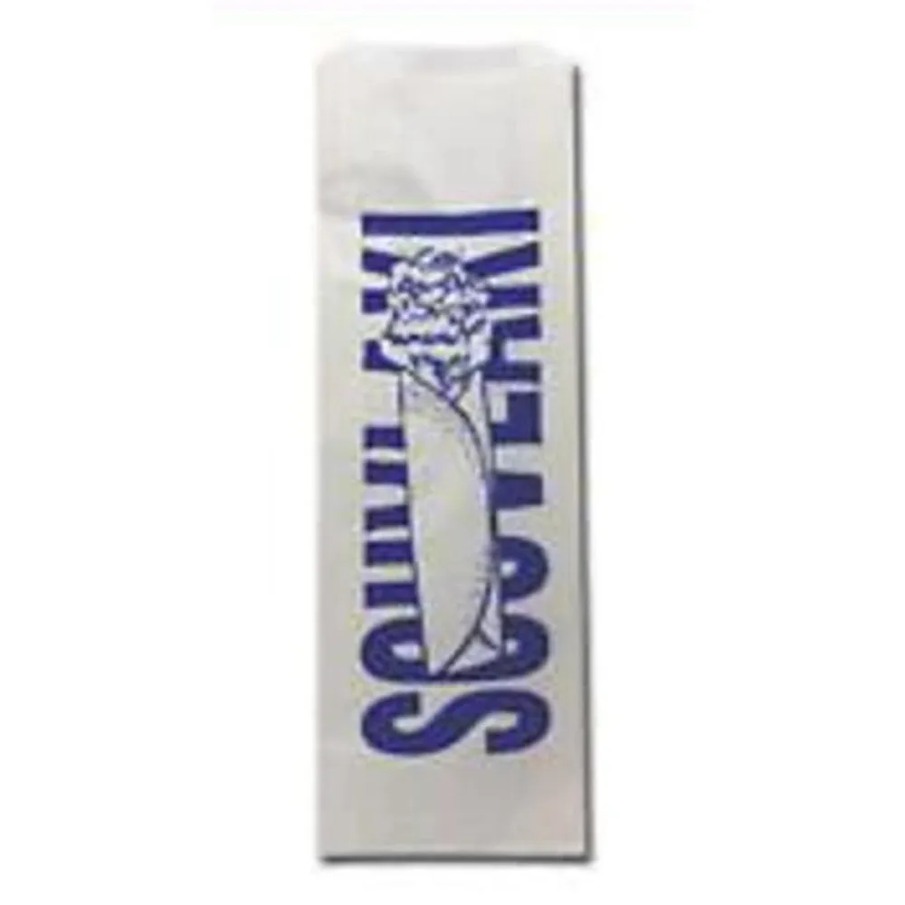 Souvlaki Printed White GPL Paper Bag 500pcs