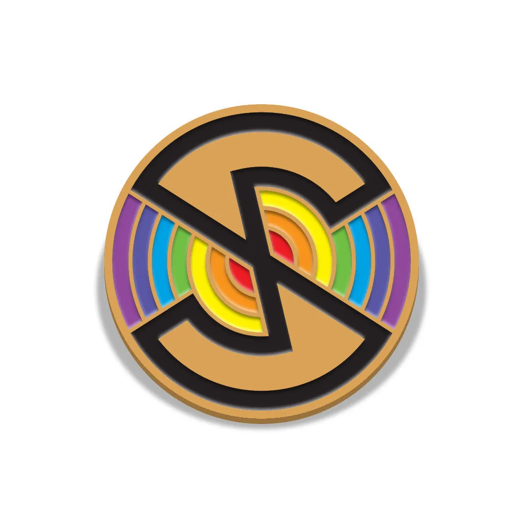 Spectrum Enamel Pin