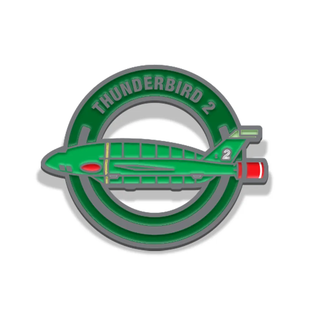 Thunderbird 2 Enamel Pin