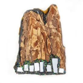 TREE BARK AND MIRROR BROOCH - VANCOUVER, 2011